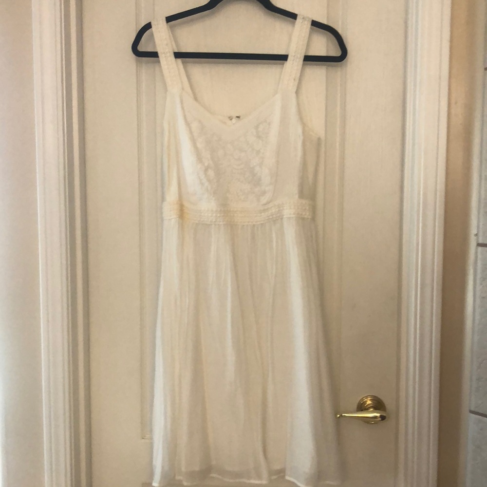 Loft white sundress